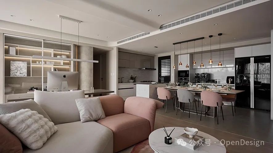 Rosy  fingered微粉寓所丨中国台中丨丰聚室内装修设计有限公司-1