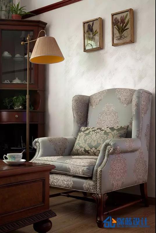 摩卡格调——小三房的美式清新调——侨城豪苑设计完工实景-16