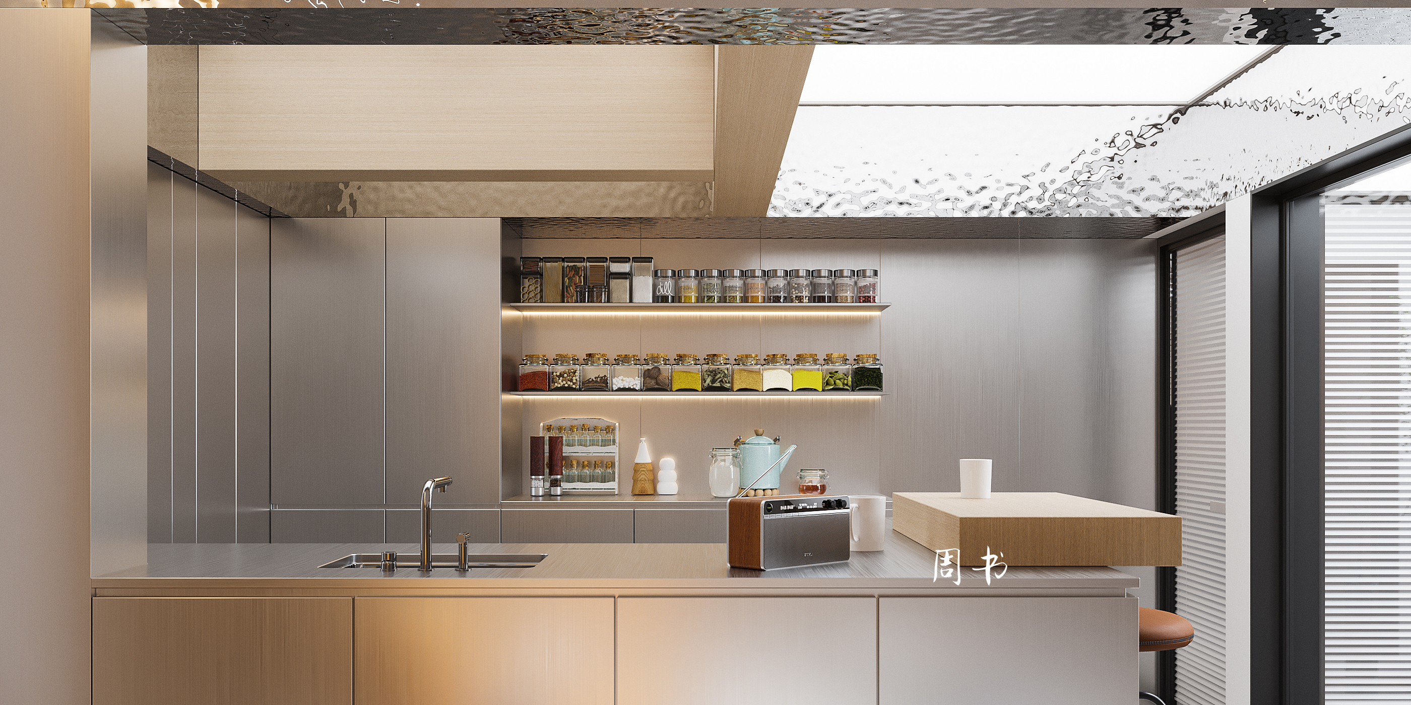 CR5 设计师打造 pscc 项目，现代风格室内设计惊艳亮相-13