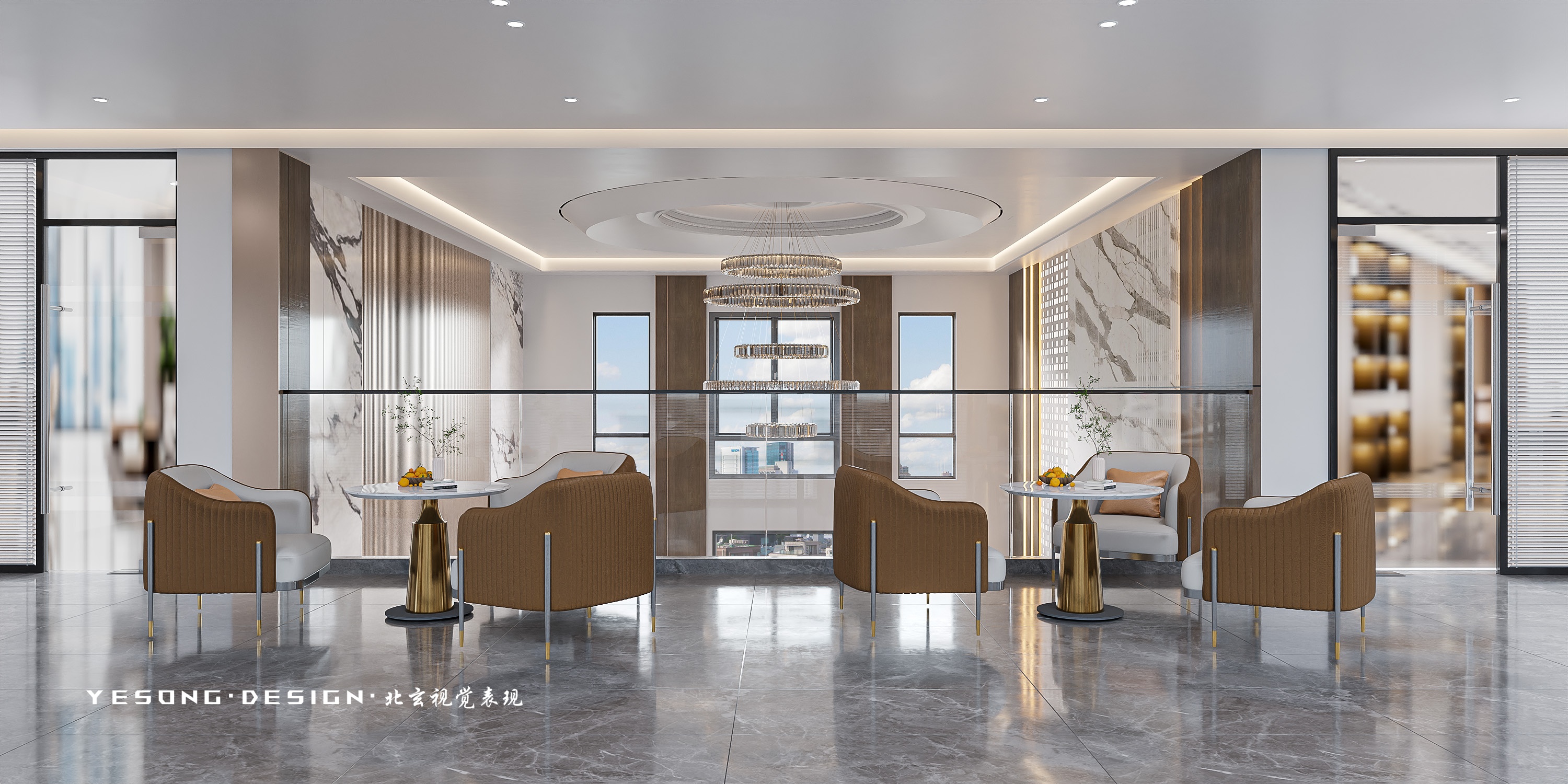 结构与光影的叙事丨那洼地别墅区办公大楼-12