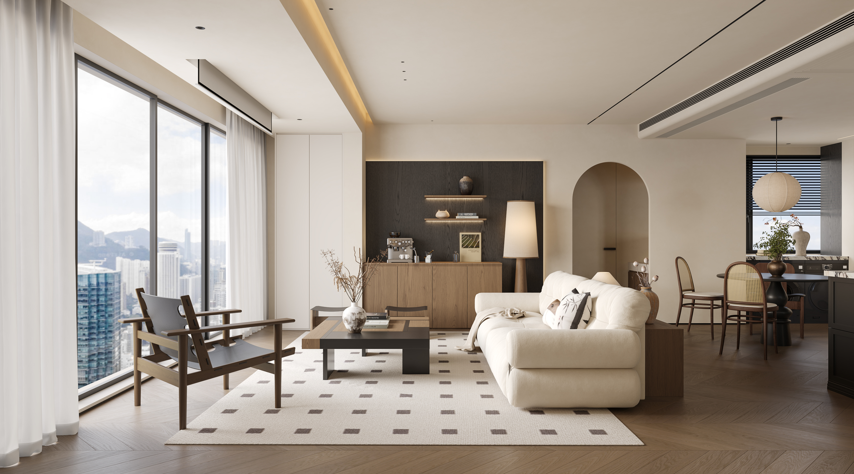 中古风餐厅渲染-24