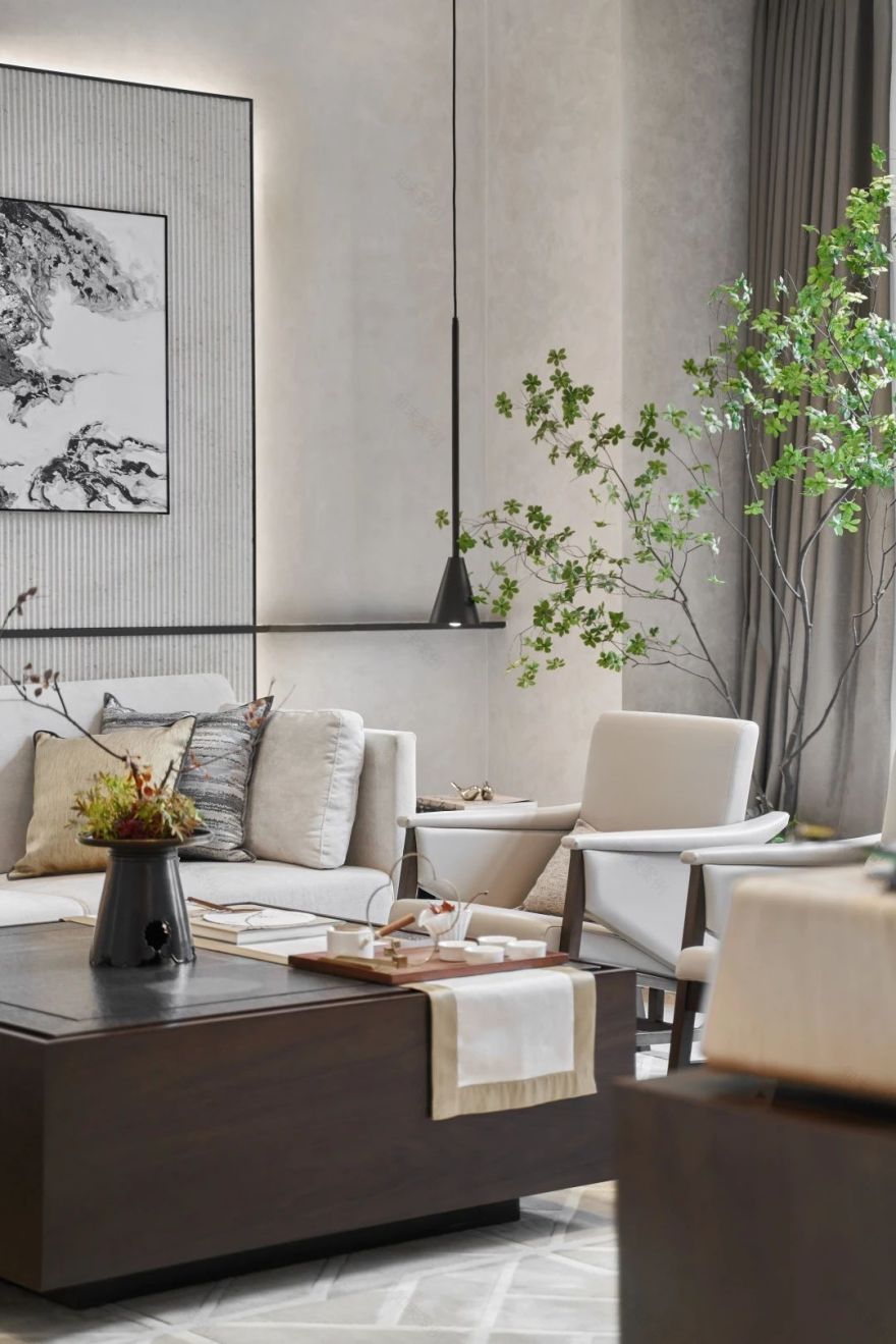 重庆雅居乐·滨爵府联排别墅样板房丨中国重庆丨柏舍设计-18