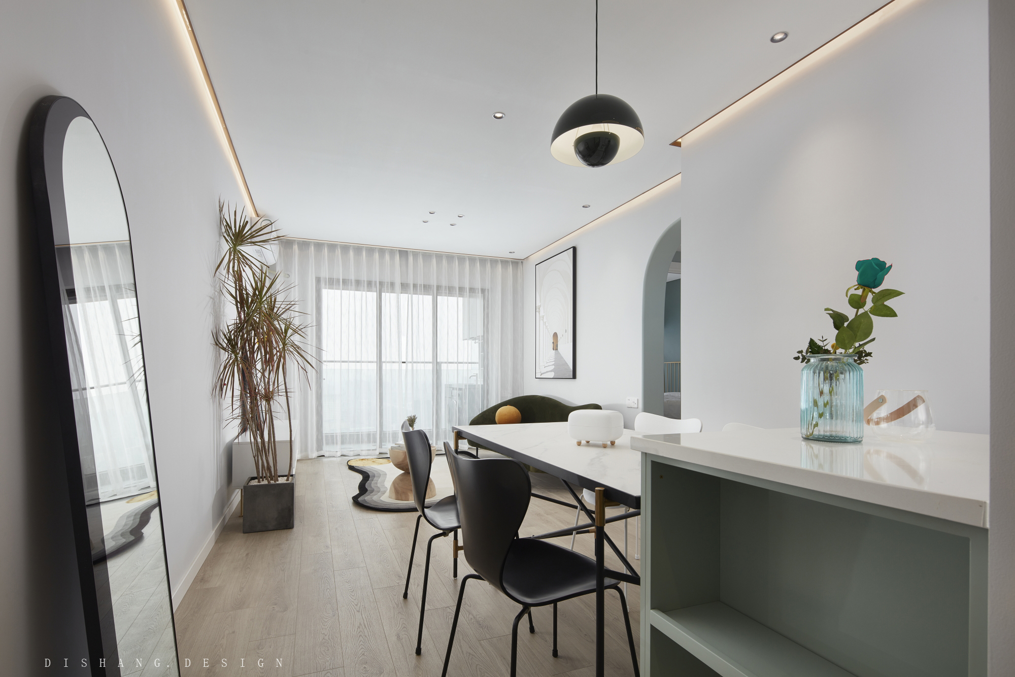 深圳 80㎡现代风公寓,打造温馨治愈小天地-21