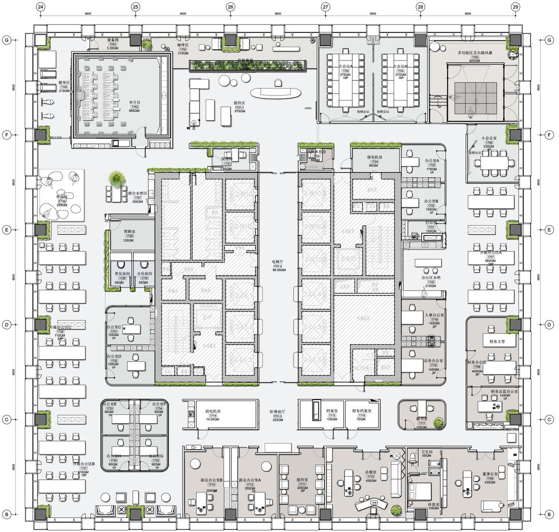 达美中心 T3 壹同制作办公室-64