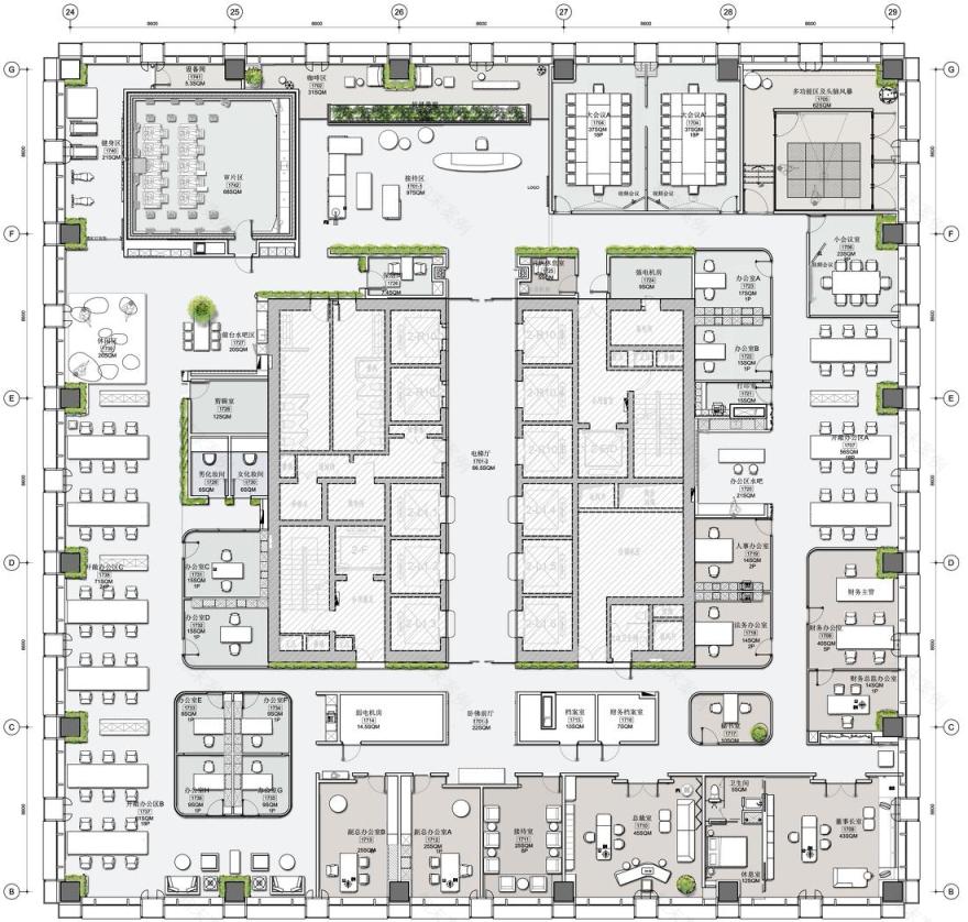 达美中心 T3 壹同制作办公室-64
