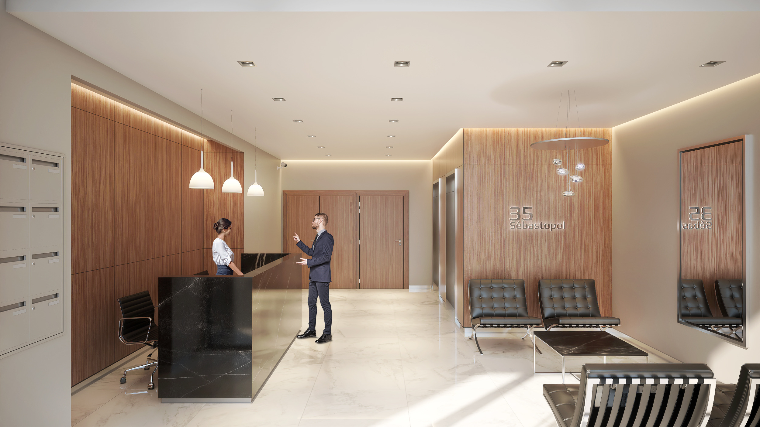 Office Interiors & Open Spaces - 3D & VR 360°-0