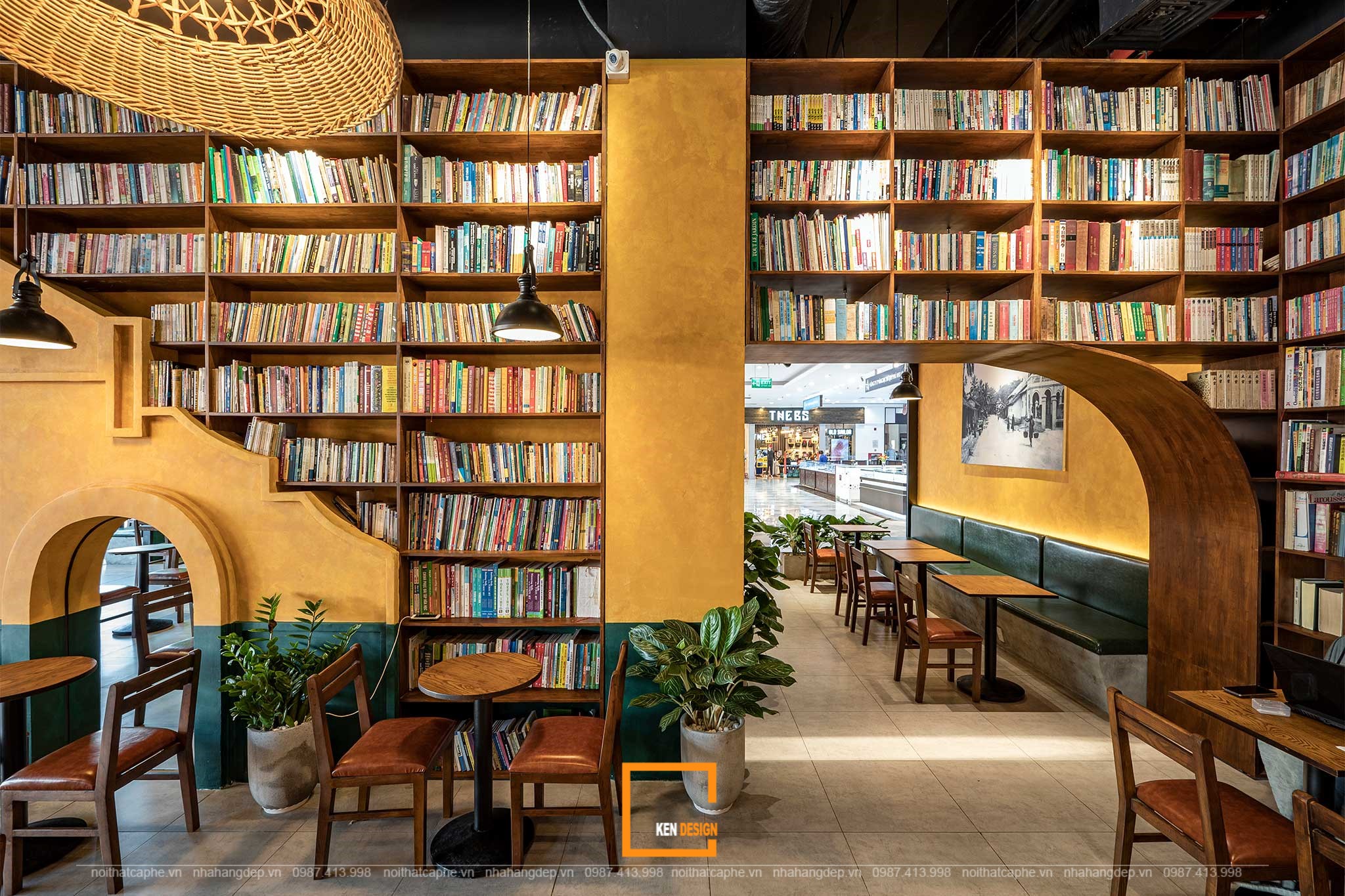 Thi công Buôn Cà Phê Vincom Lê Văn Việt - dấu ấn Sài Thành ngày cũ-11