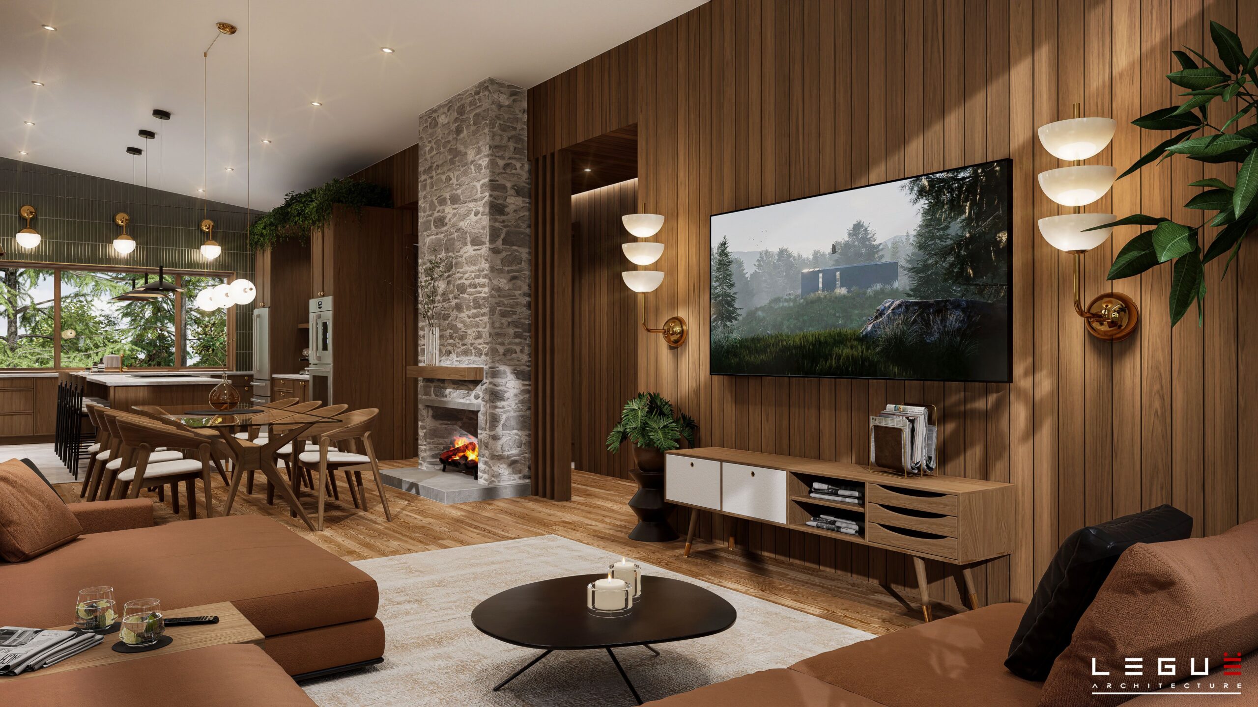 户型图 Ë·241 

注：Plan de maison常见意思是房屋平面图；户型图 ，这里Ë·241不太明确具体所指，按原文保留呈现 丨LEGUË architecture-47