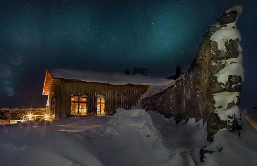 瑞典拉普兰 Niehku Mountain Villa 酒店,极地之眼的奢华设计-11