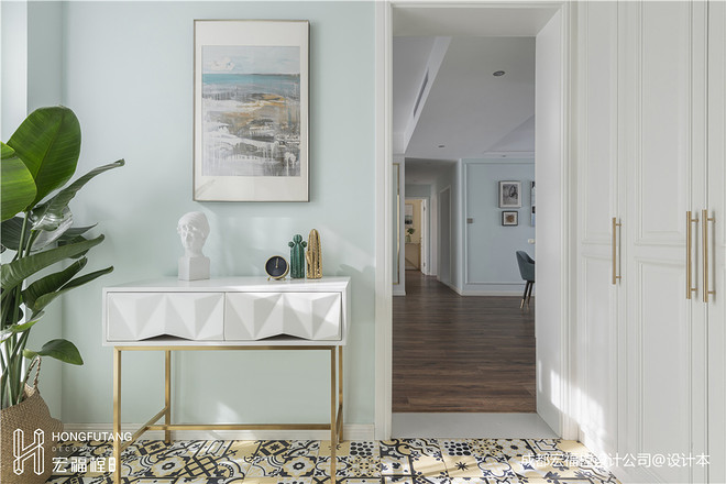 40万元三居140平米装修案例-8