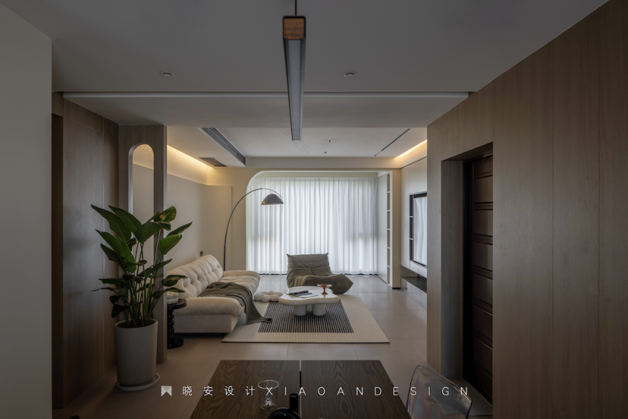自然之居 · 晓安设计的温馨大平层-2