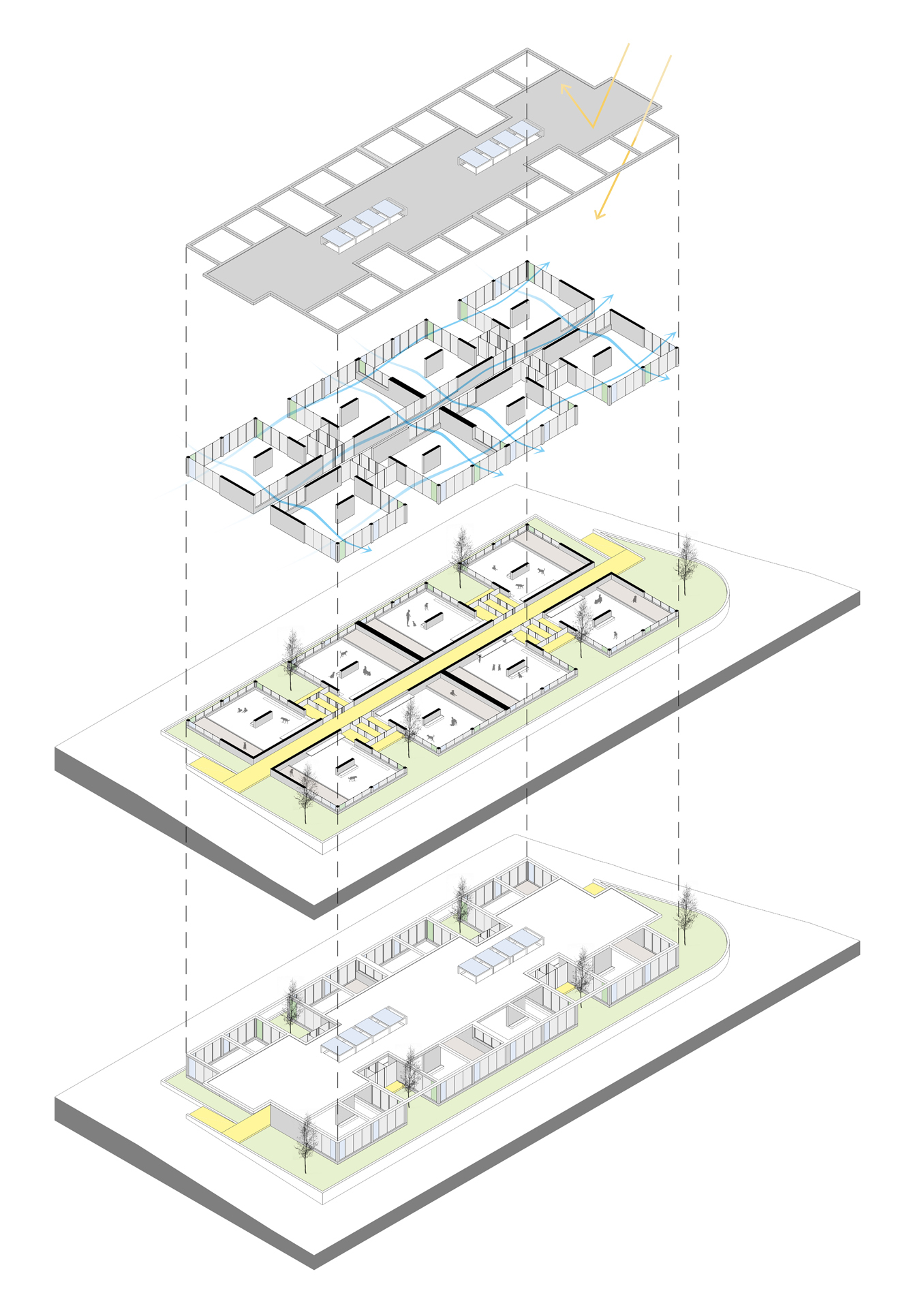 Pako Street Animal Social Life Campus  / Mert Uslu Architecture-45