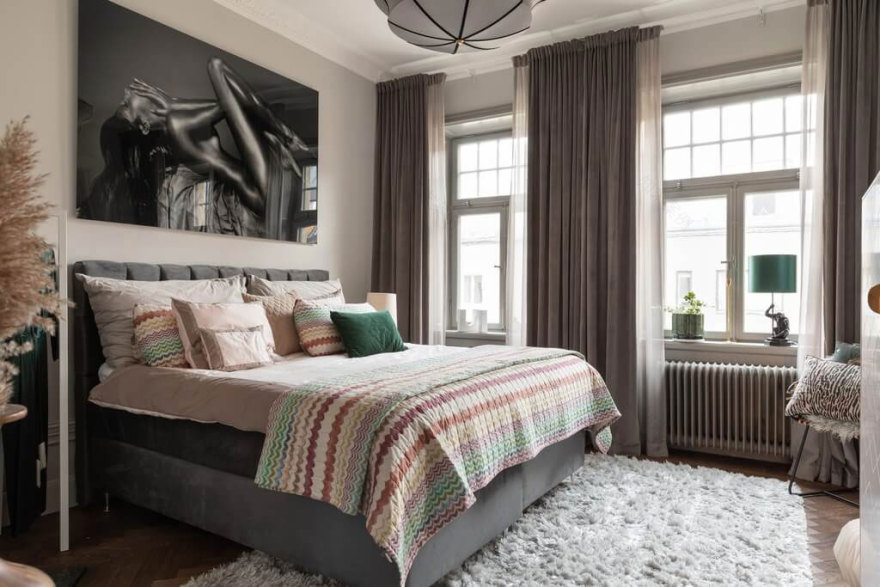 瑞典斯德哥尔摩公寓 | 经典与现代的完美融合-15