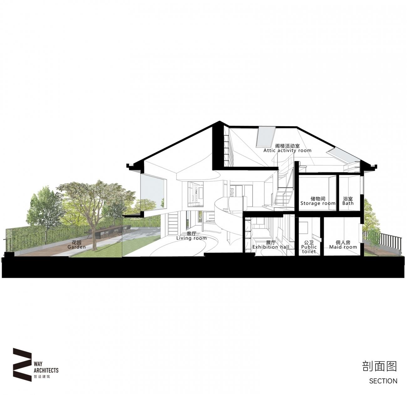 哲迳建筑设计丨东莞 450㎡别墅改造丨中国东莞-7