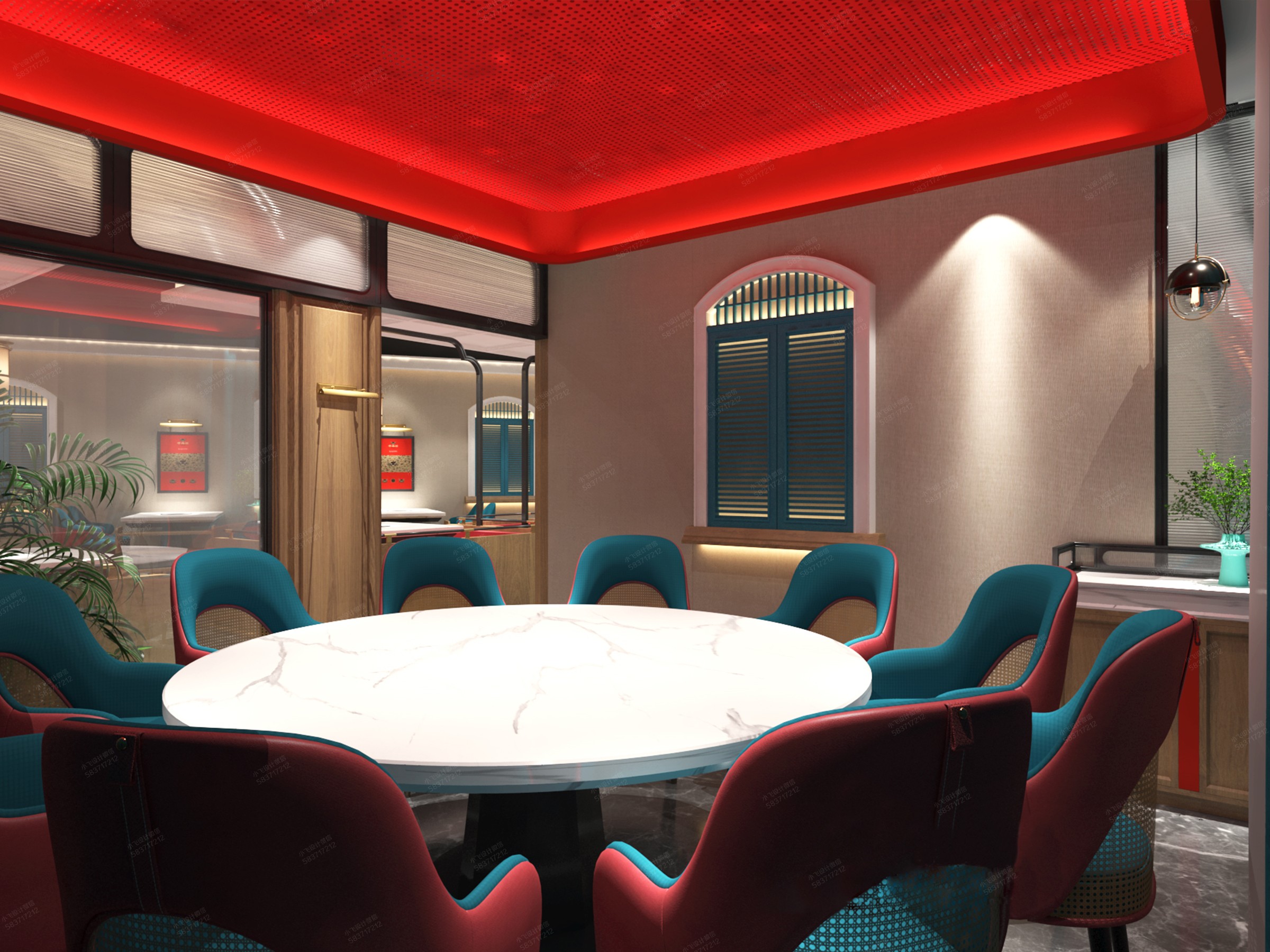 牛森活喷泉火锅丨中国太原丨六器设计-5