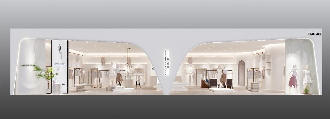 
克莱因设计丨时代空间品牌女装店 -6