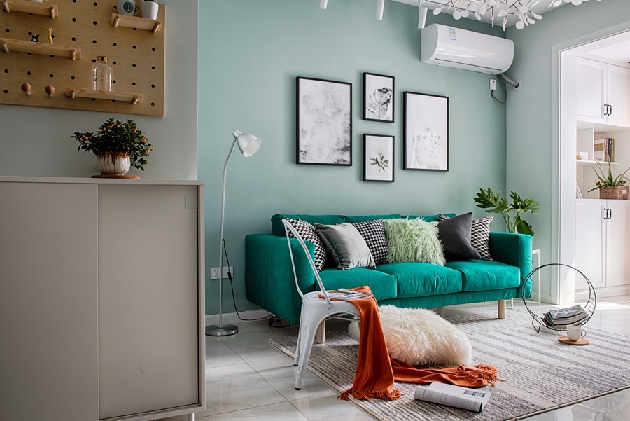 名流印象——清新北欧风住宅  张成室内设计工作室-0