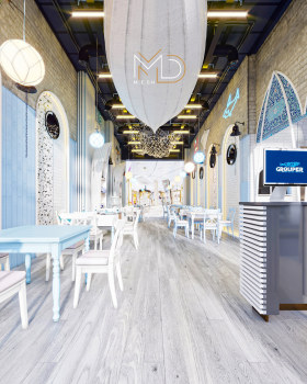 埃及 GRIOUPE 餐厅设计丨Mohamed Ebrahim Design House