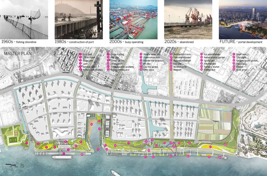 从工业码头到门户公园 · 南通滨江码头的重生丨中国南通丨SWA San Francisco-1
