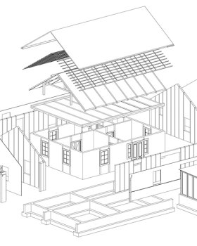 木结构建筑的改造及扩建项目