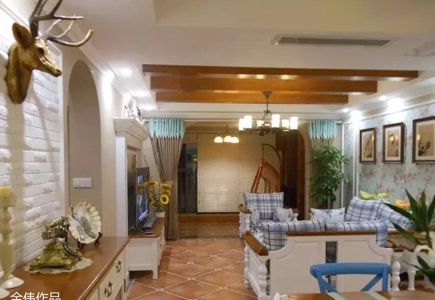 中央大道田园美式混搭设计-16