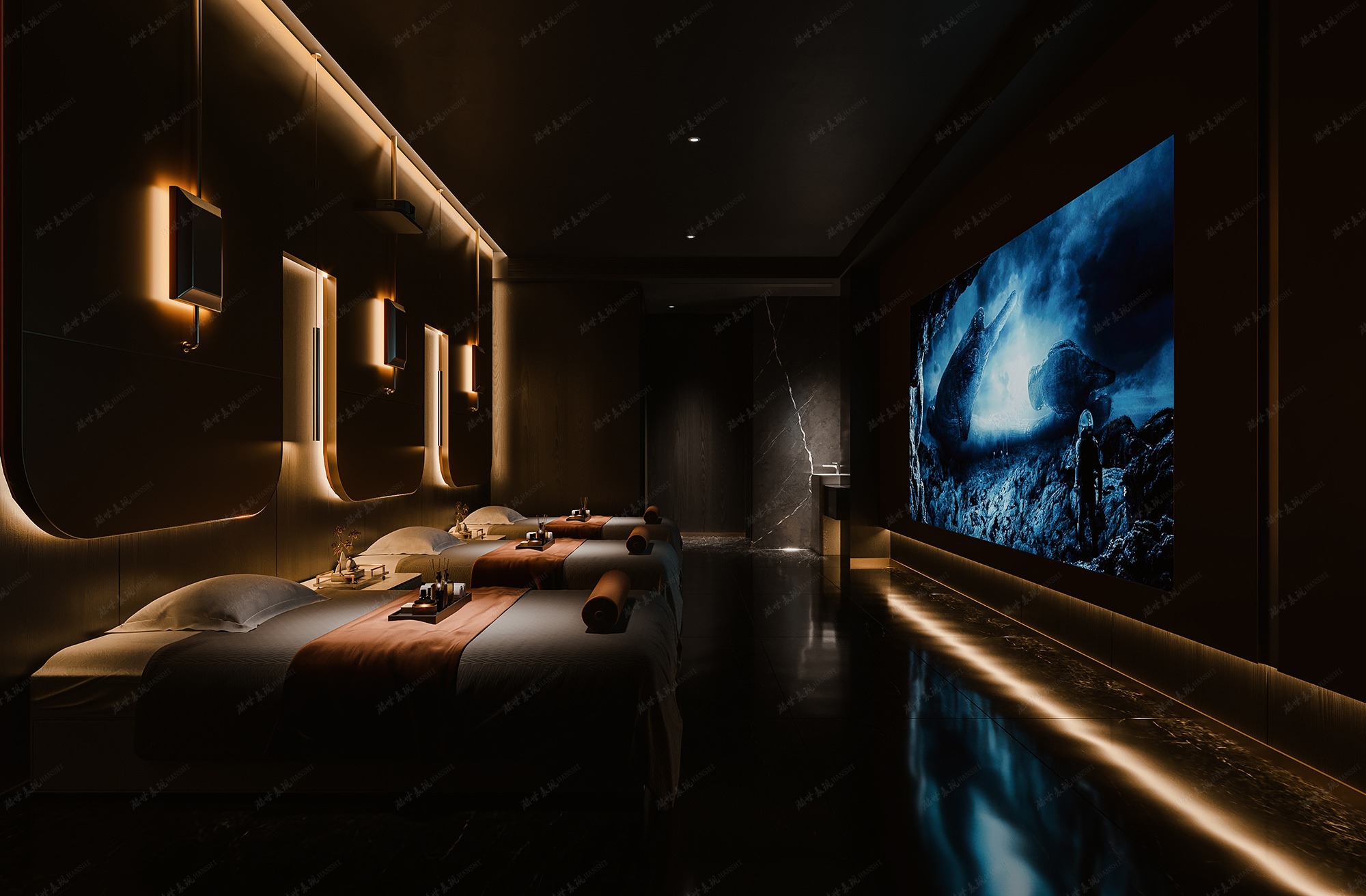 新中式足浴会所一瀚世表现-15