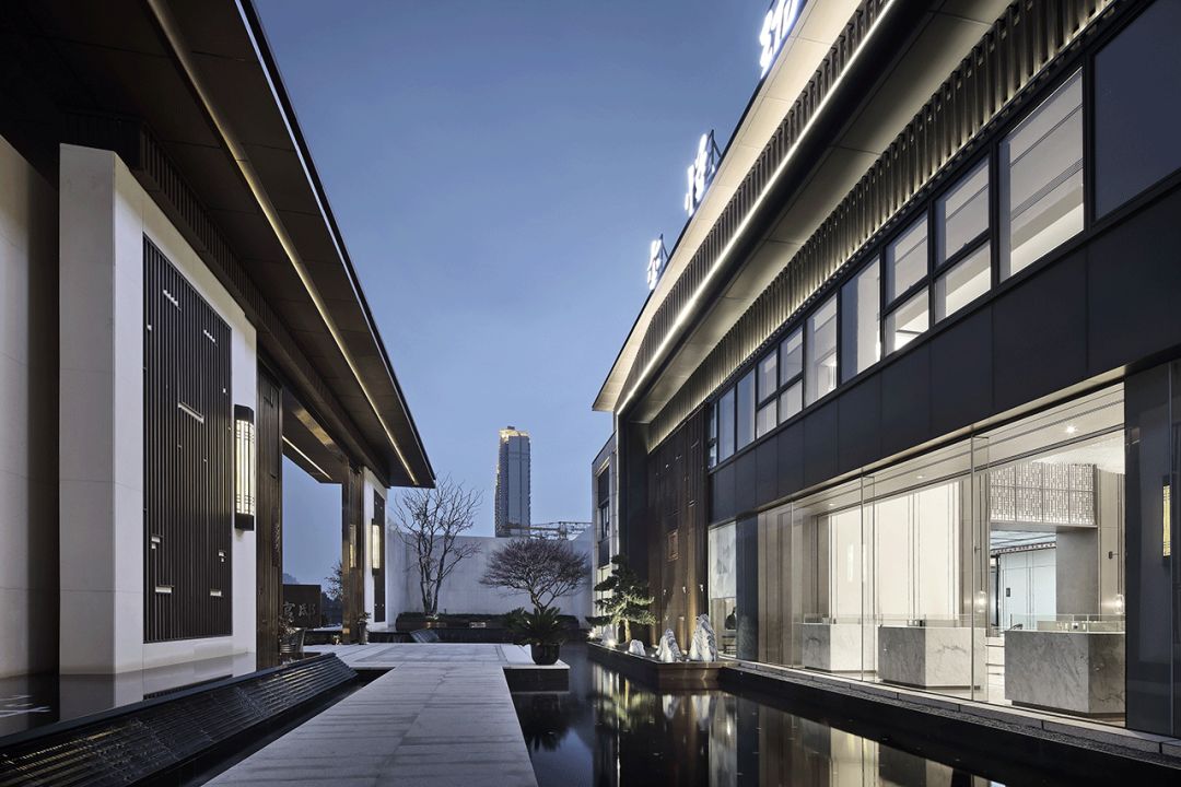 江南意蕴，现代美学——无锡合景玺悦珑庭售楼部设计-15