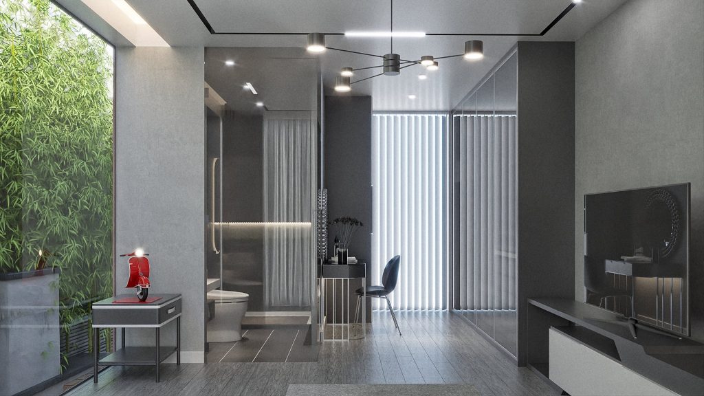 4313 Interior Apartment Scene Sketchup Model-7