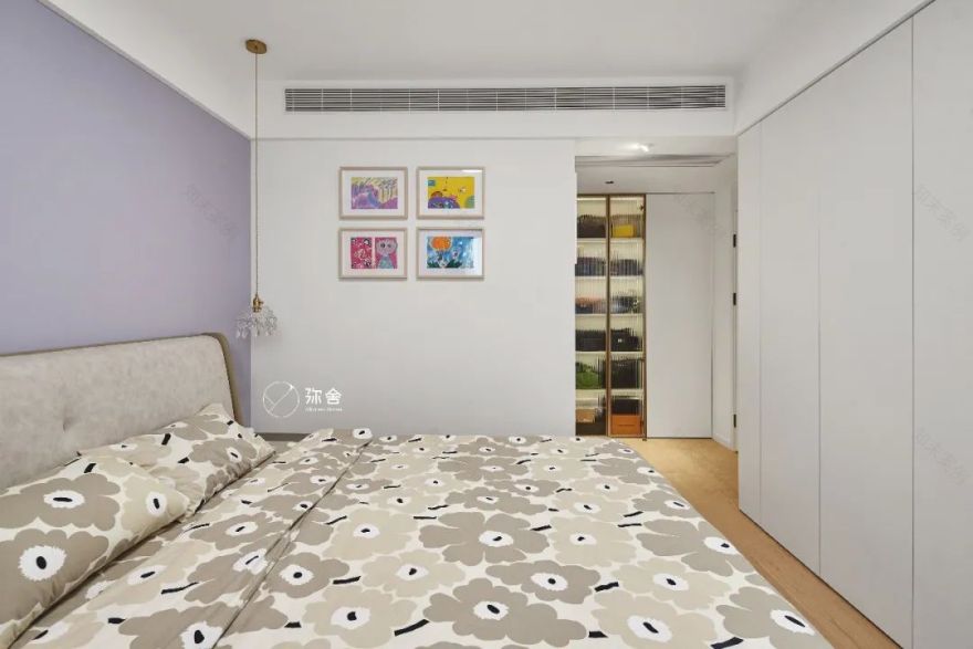 弥舍|老小区160平不规则户型爆改后焕然一新!-73