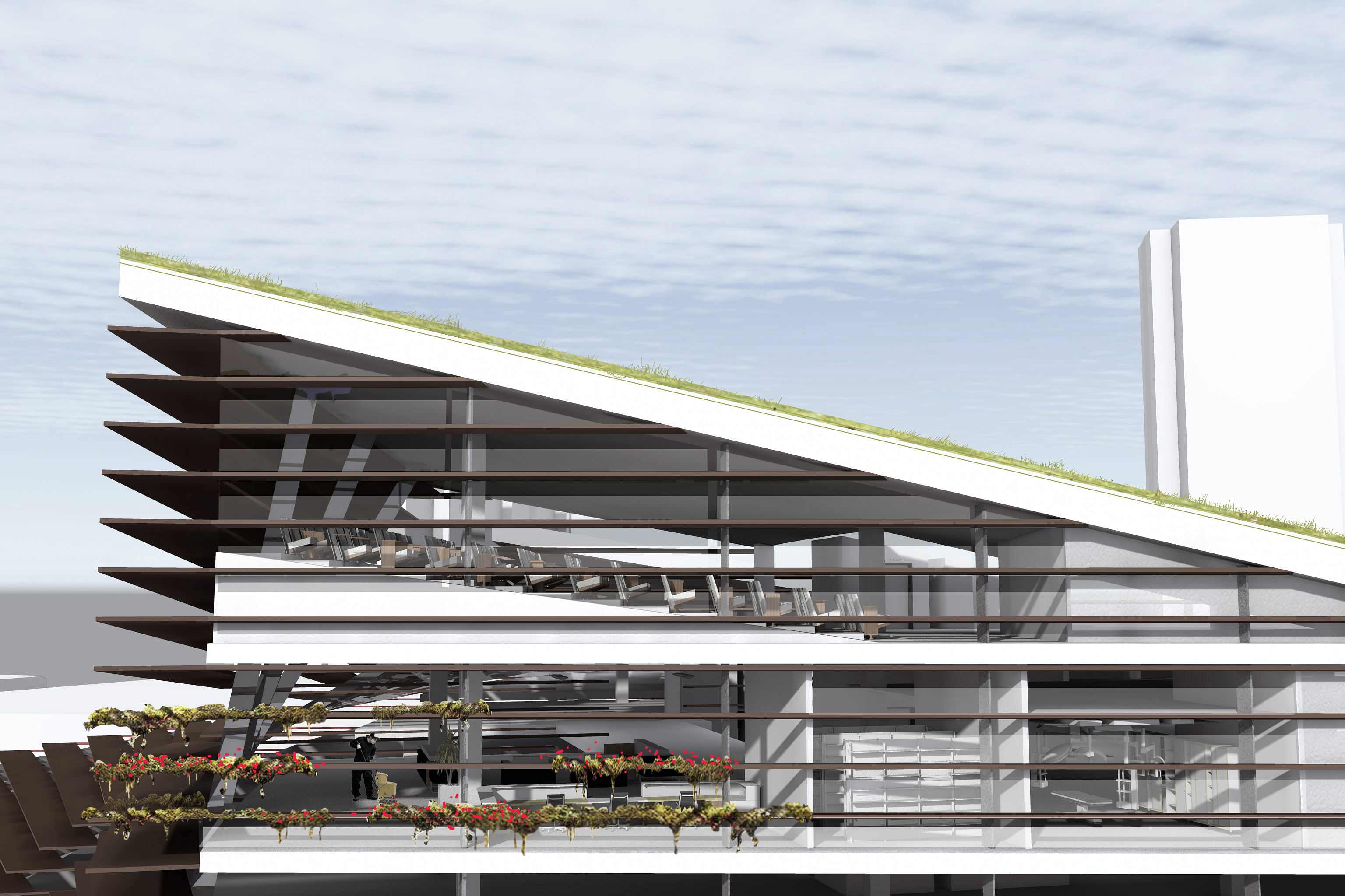 Hospi  Hotel（建筑学学位顶点项目）丨美国-18