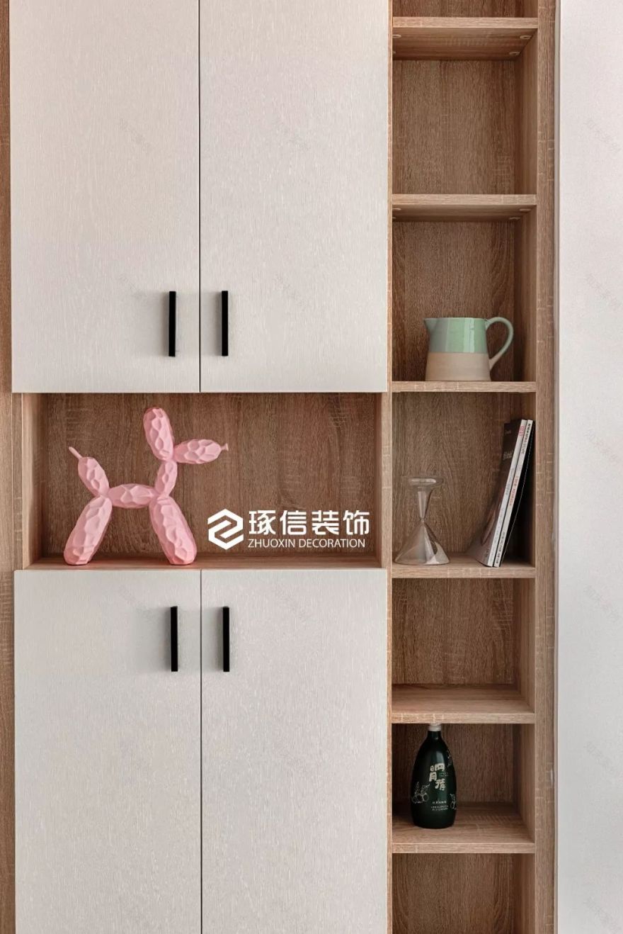 绿地海外滩四期 | 单面采光下的北欧风之家-41