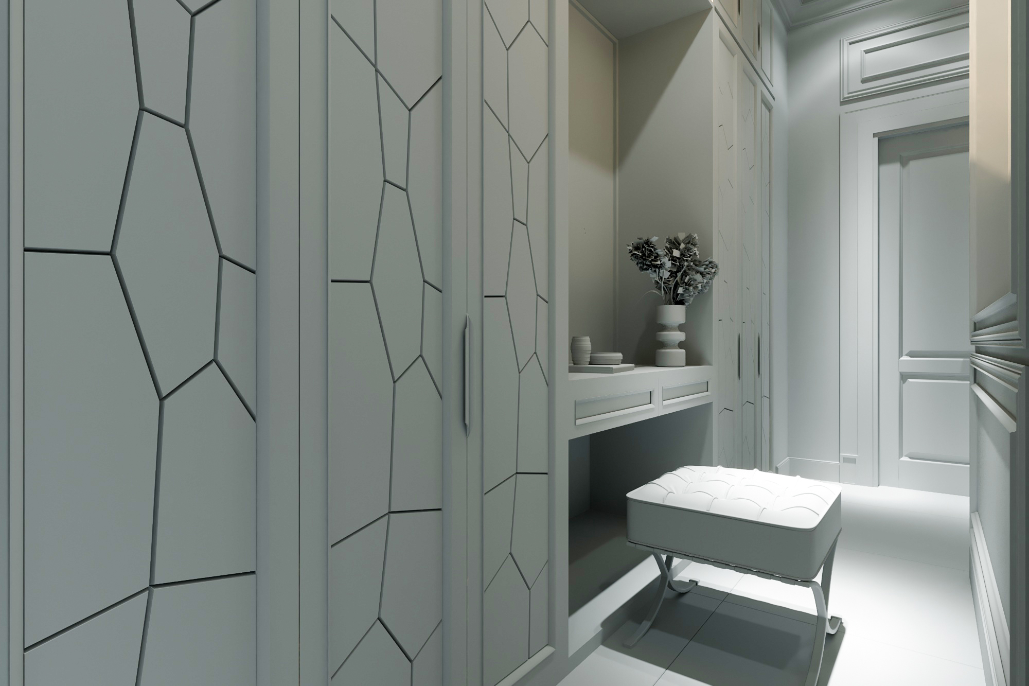 3D Interior Bedroom Ultra Modern-11