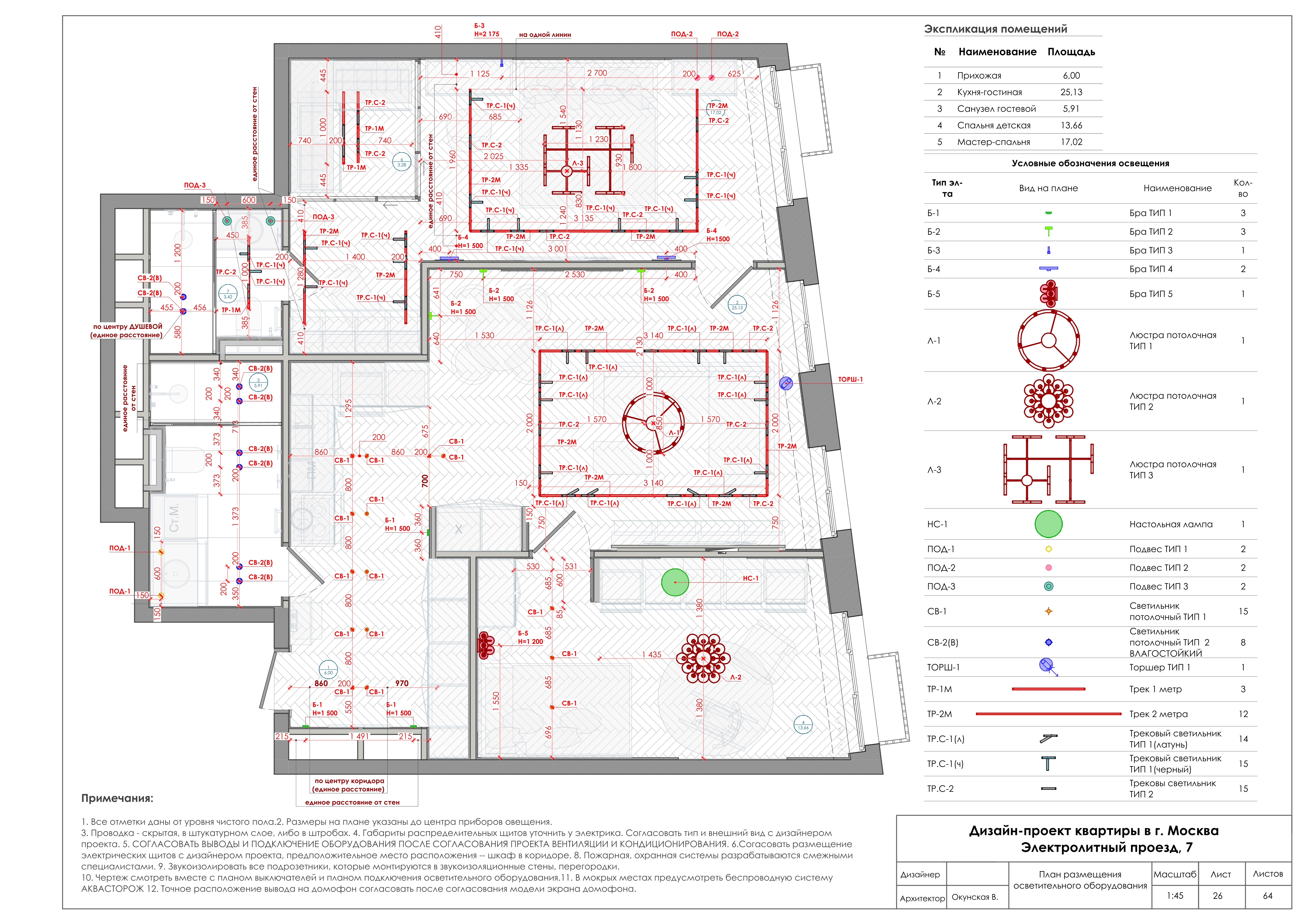 Рабочая документация к дизайн-проекту квартиры /2025/-22