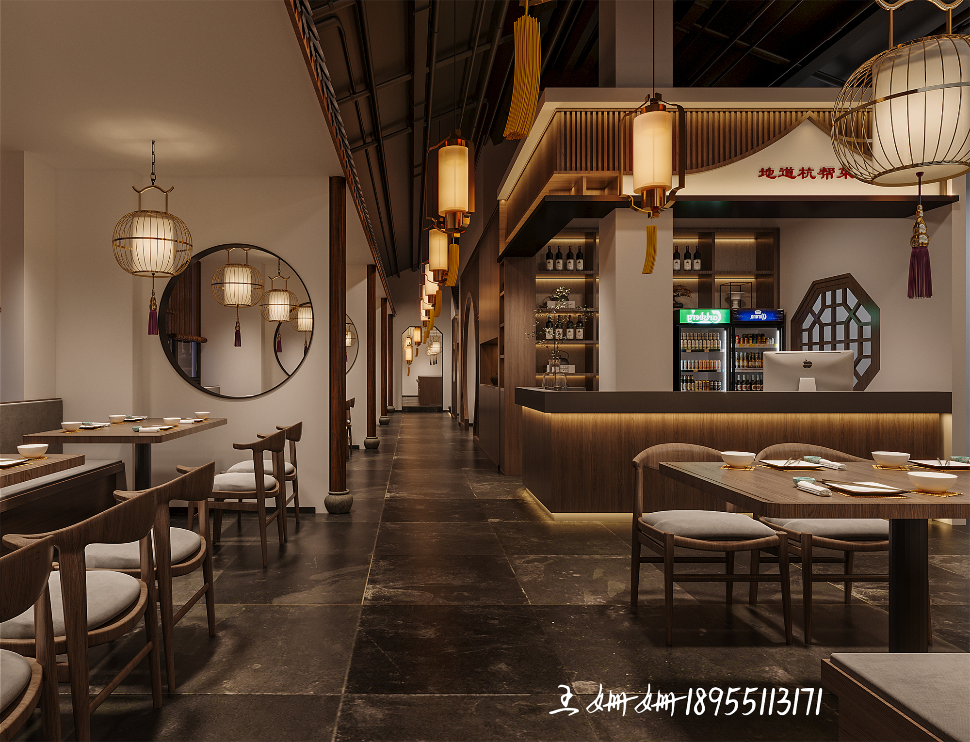 杭小馆  杭帮菜--餐饮空间设计-7