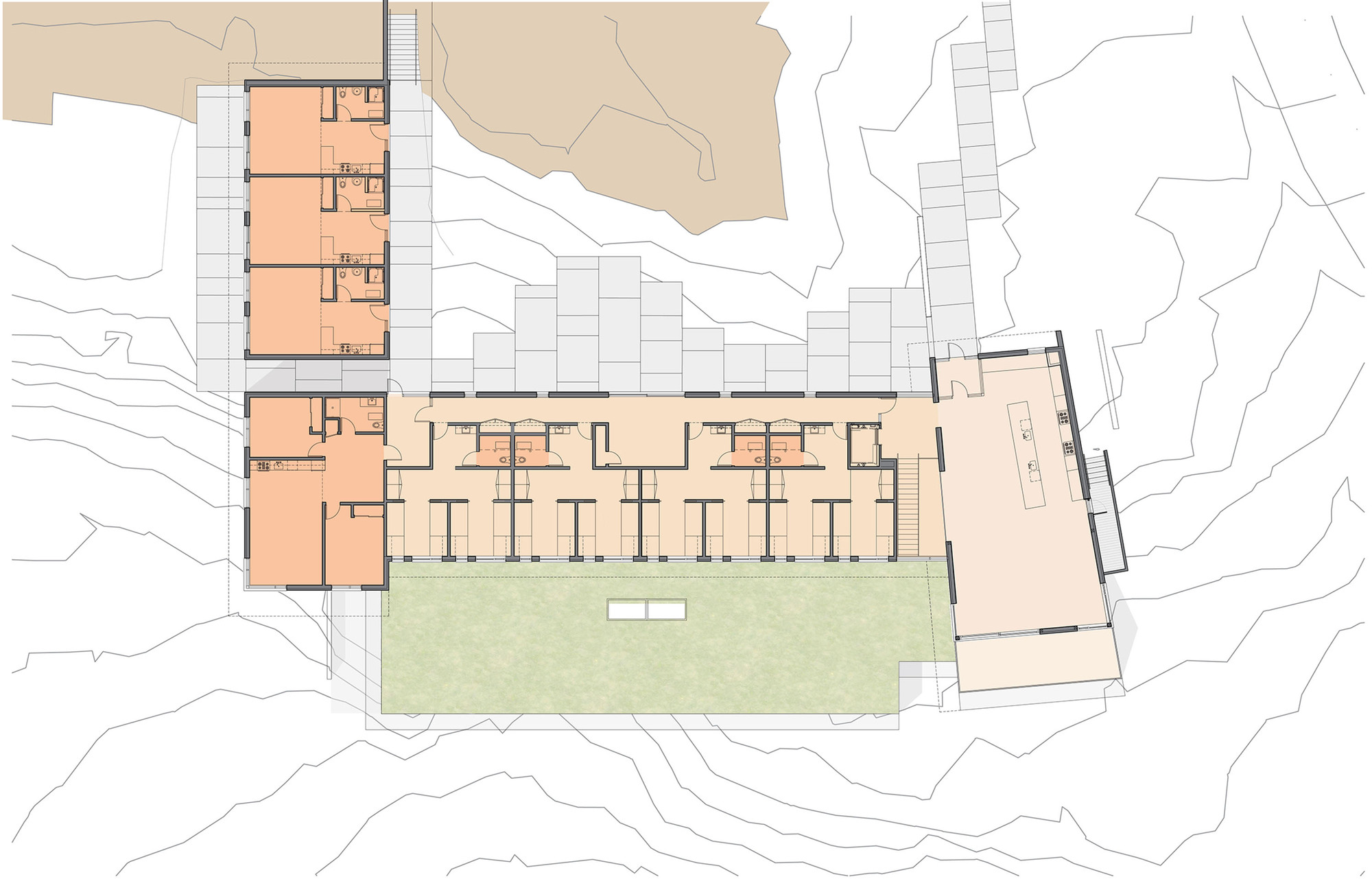 Bigelow Laboratory Graham Shimmield Residence Hall / Simons Architects-44