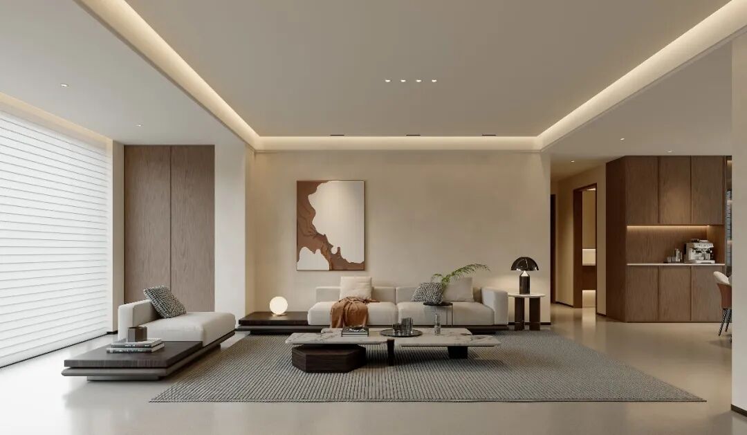 设计生活 | 大平层三要素：空间、交互、材质-8