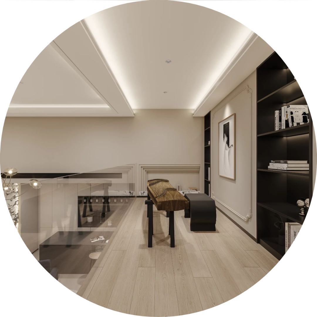 首发.翡丽云邸200㎡现代风设计，餐厅带院子，奢享闲逸生活-7