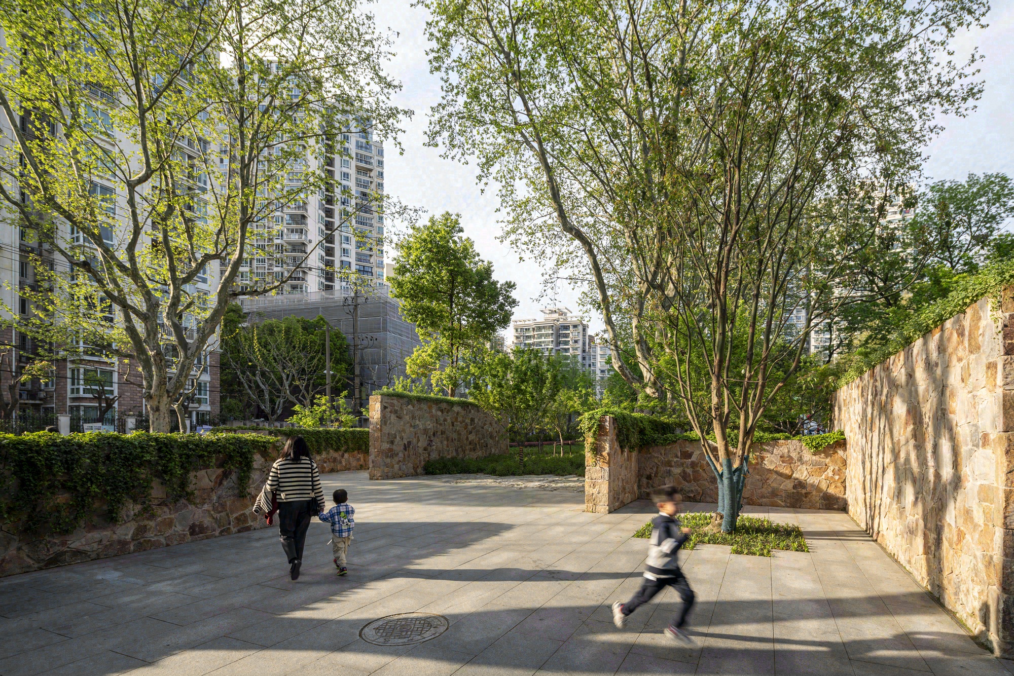 和平公园六号门改造丨中国上海丨Atelier Z+-27