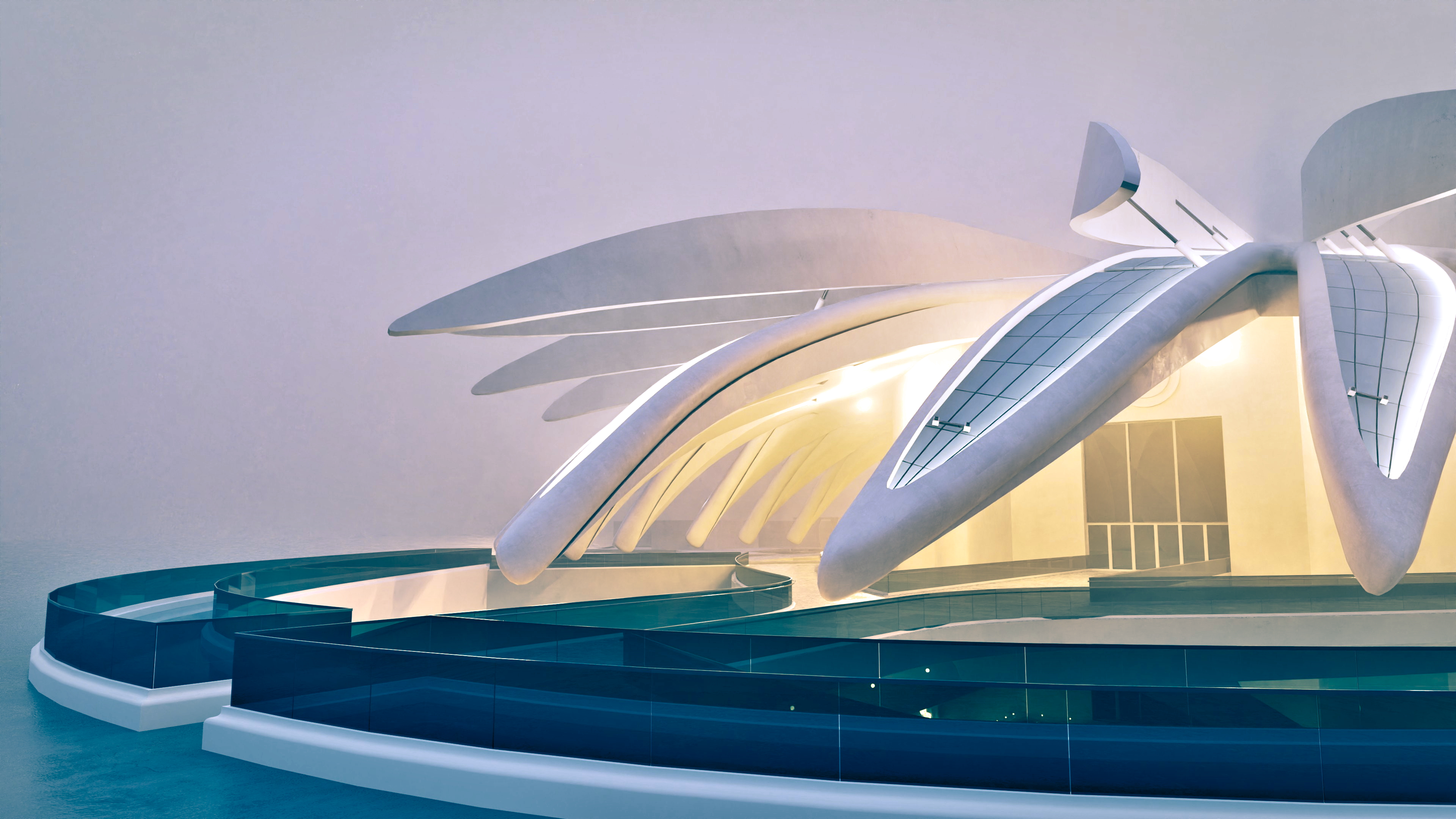 卡拉特拉瓦的阿联酋展馆-3