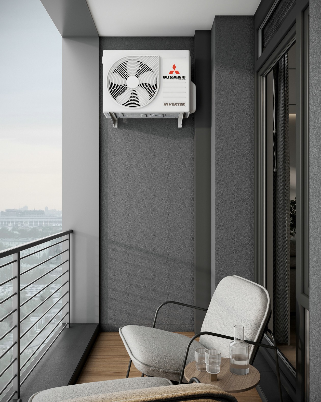 灰色系公寓设计-7