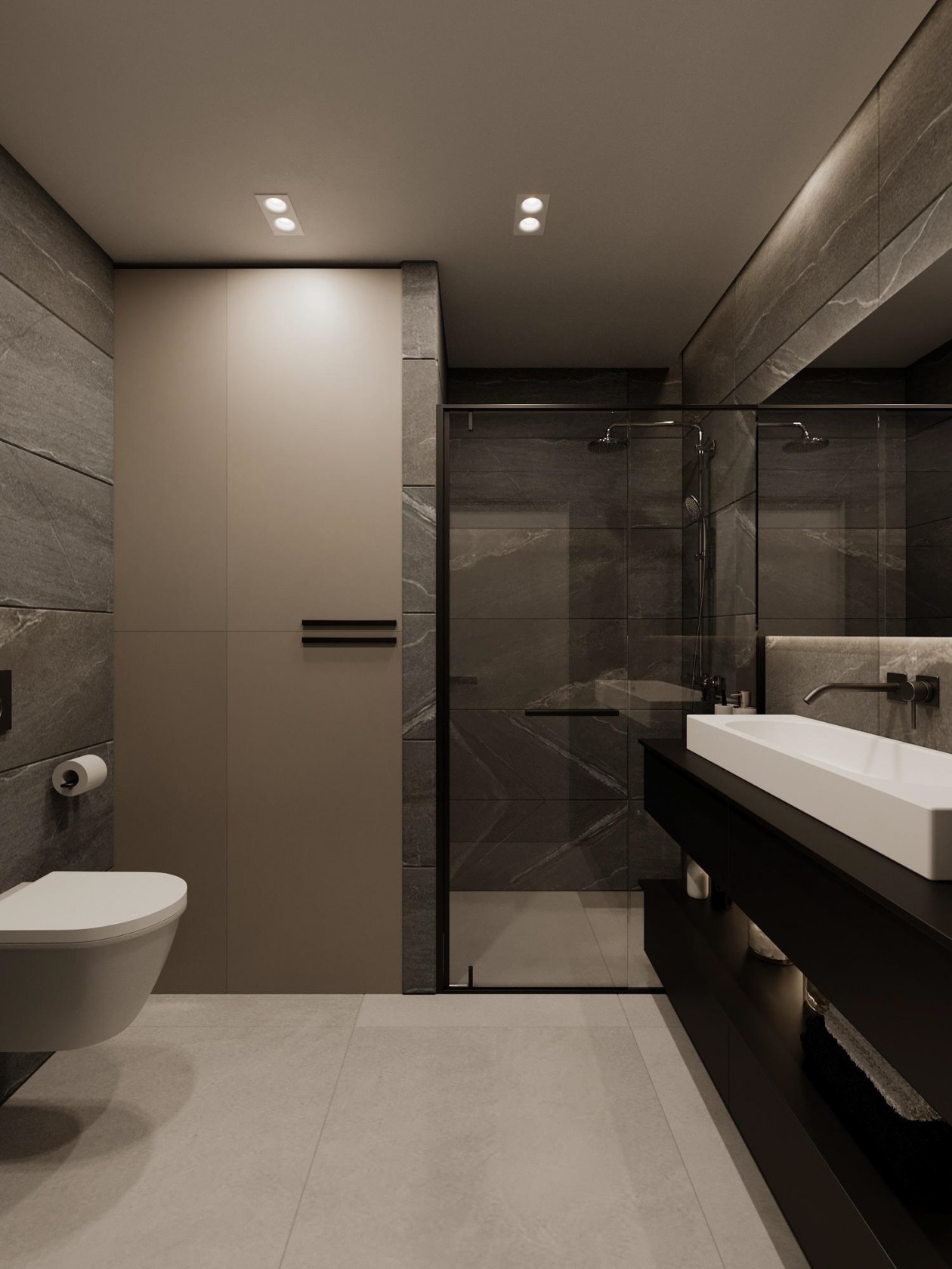 乌克兰 48.8㎡工业风质感公寓-17