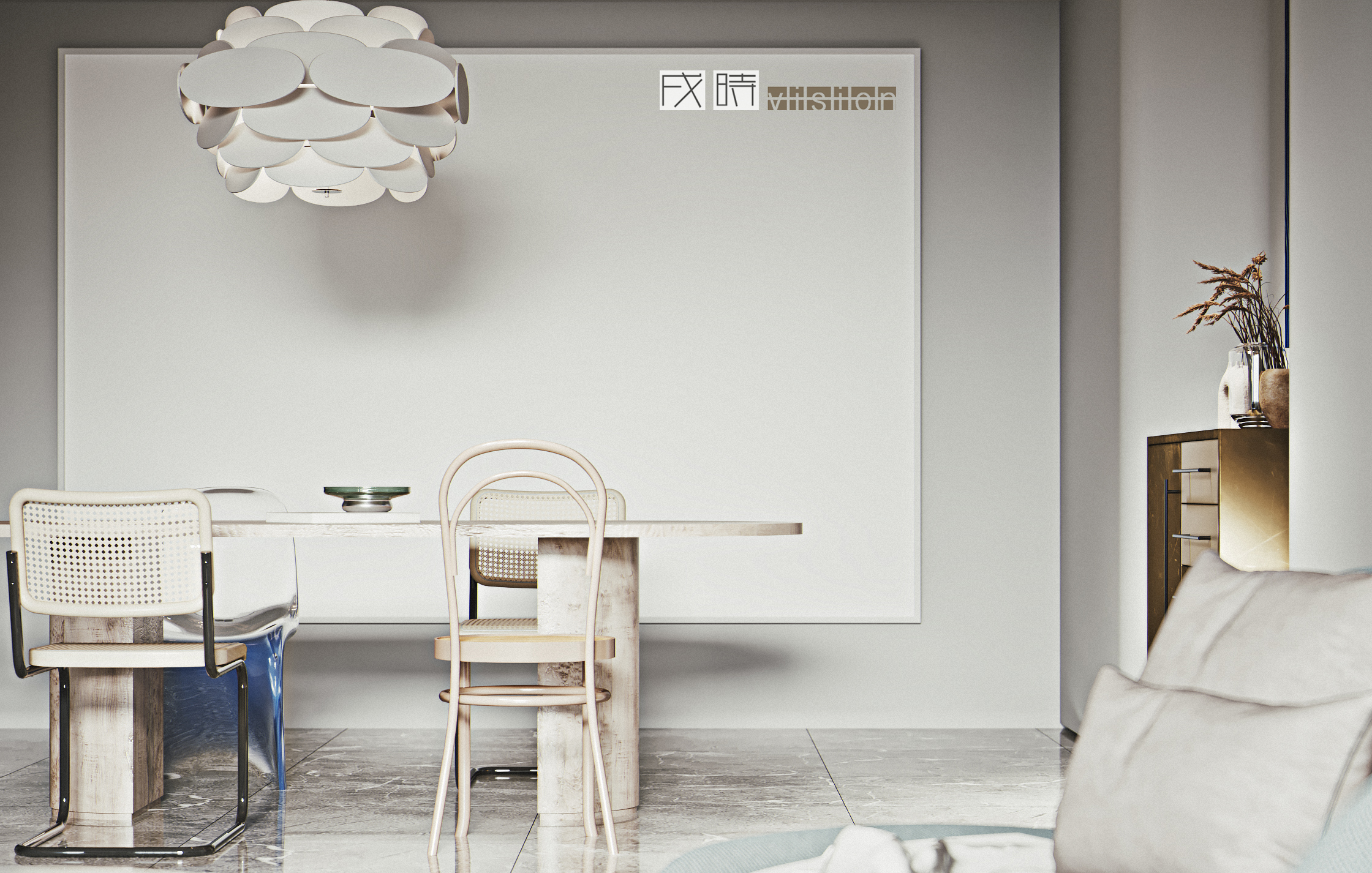 现代轻奢平层设计，打破枯燥工作空间-4