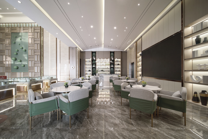 游牧之城的绿色低奢售楼处-14