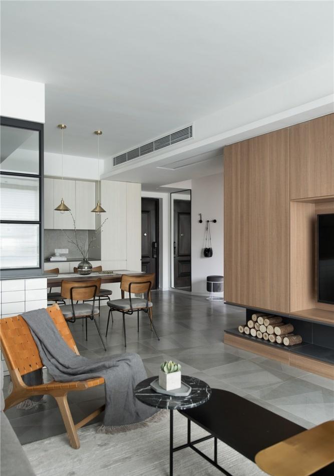 北欧轻工业风的家 | 小空间变大空间的魔法设计-35