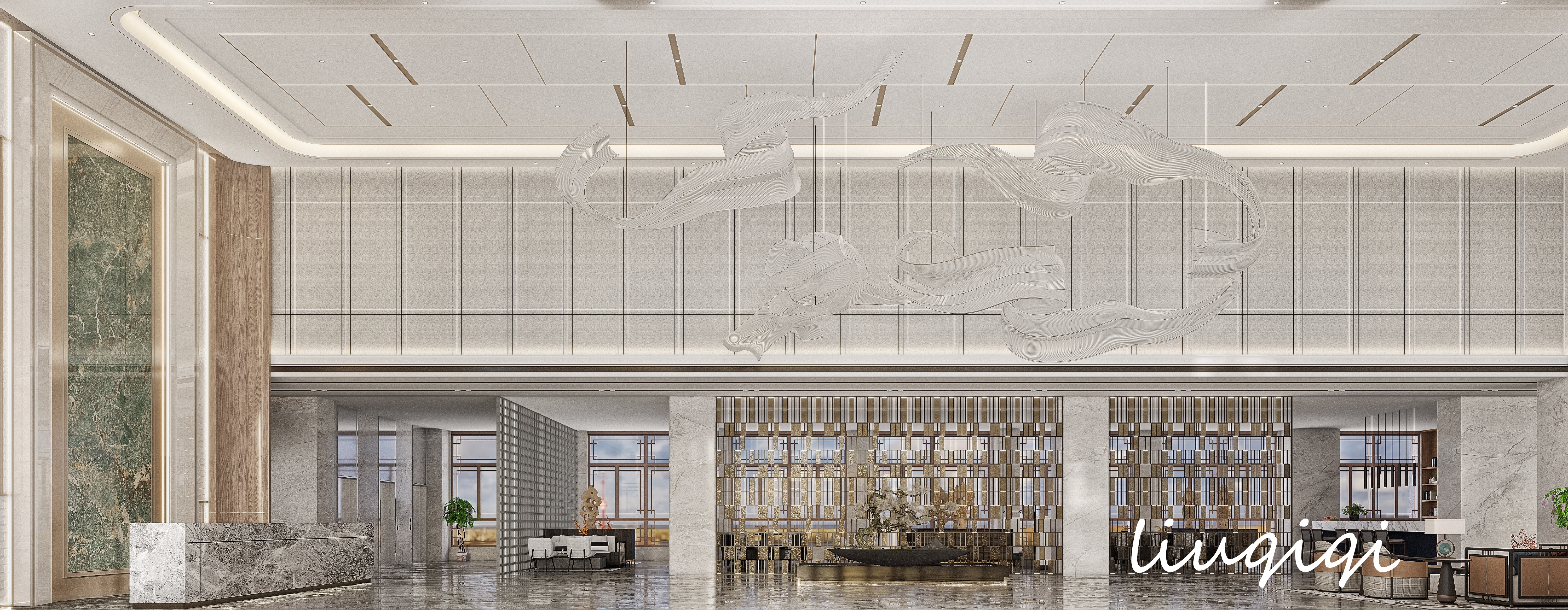 工装 | 接待中心及会议厅案例分享-1