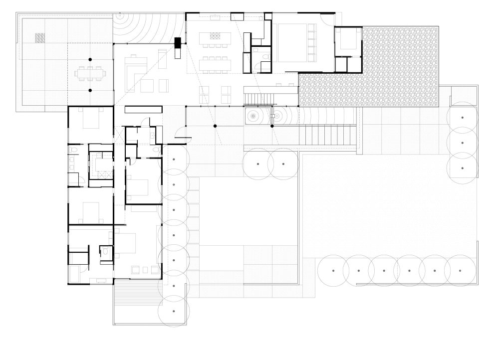 美国贝尔维尤“内外共生”住宅-25