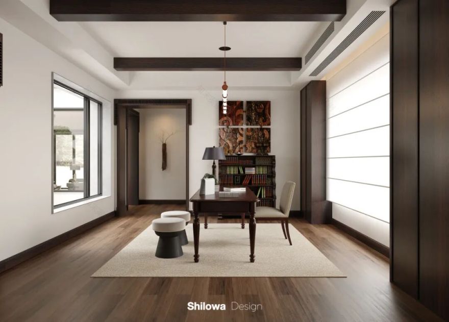 SHILOWA设计作品|东方之镜入画桃源-26