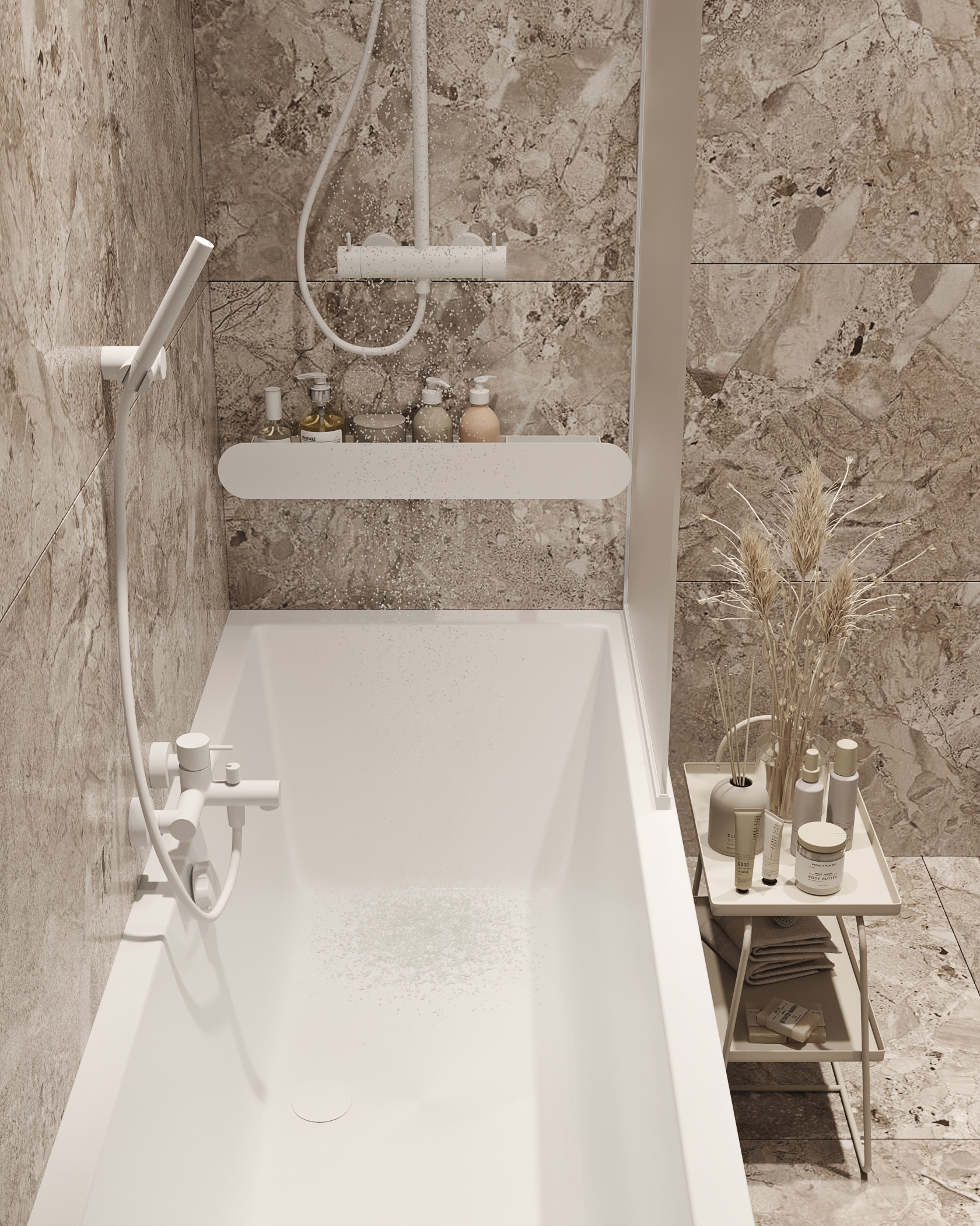 Contemporary Flat Design for Young Family-41