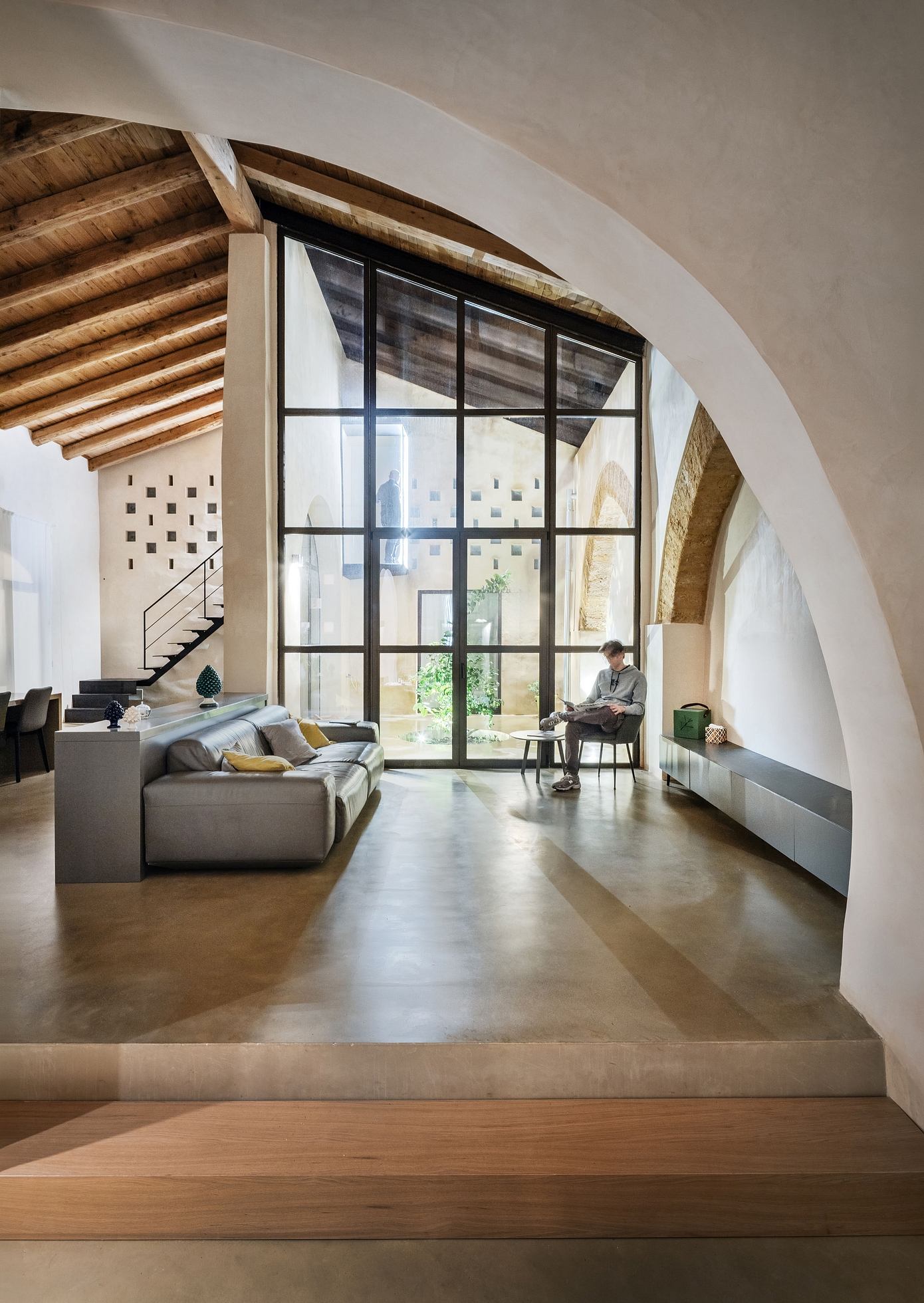 Casa SC: Adaptive Barn Home in Menfi with Soulful Rural Character-2