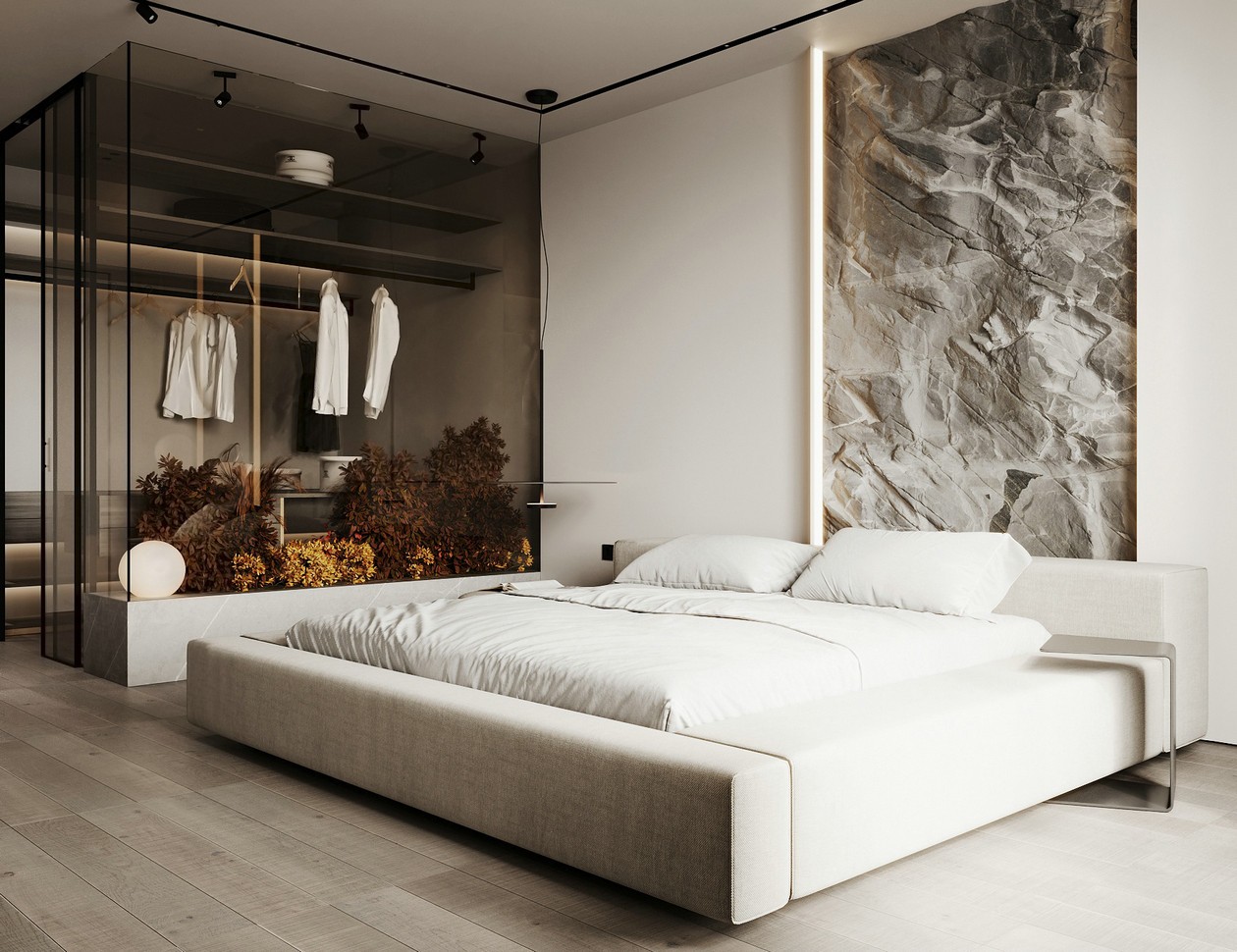 高级色系公寓设计 满满的高级感！-15